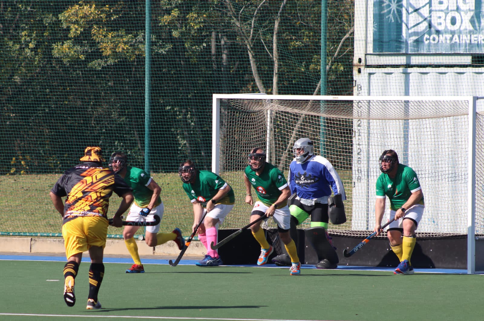 Defence Ready at the Goal